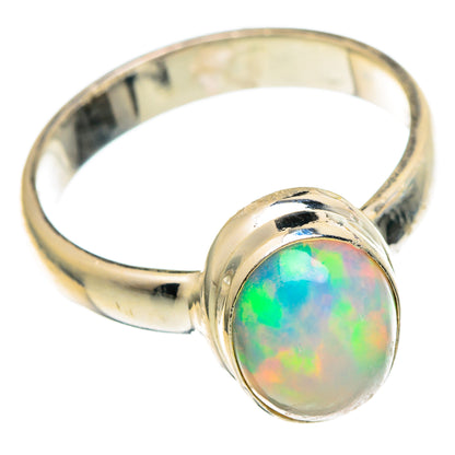Ethiopian Opal Rings handcrafted by Ana Silver Co - RING99985