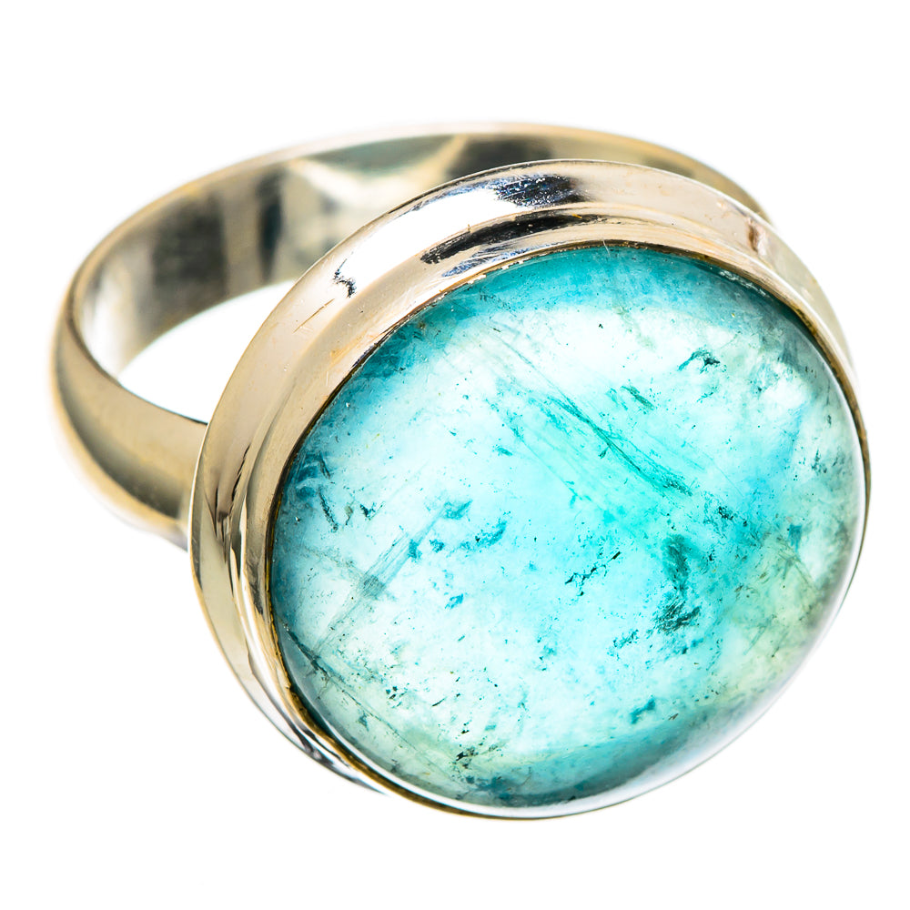 Green Fluorite Rings handcrafted by Ana Silver Co - RING99989