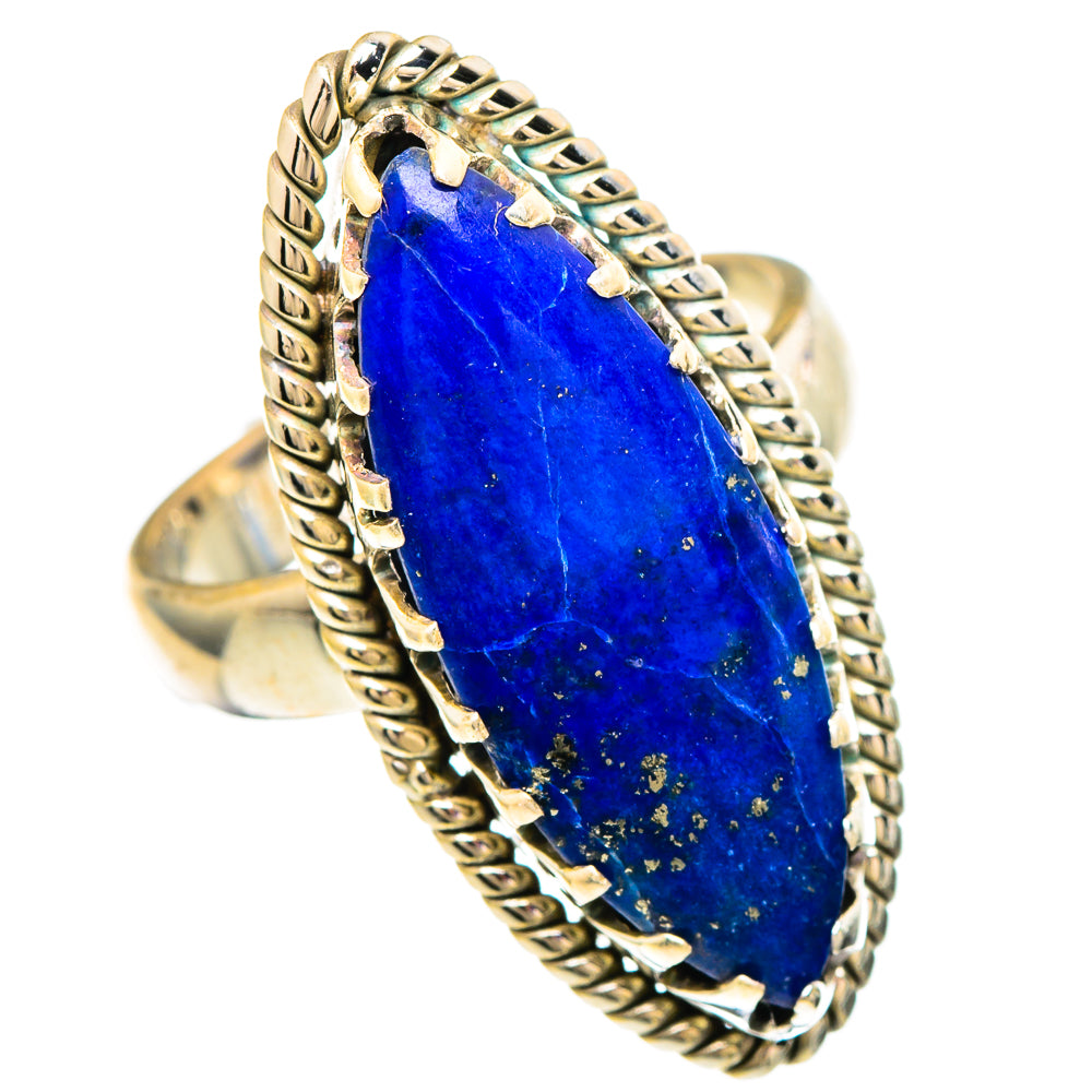 Lapis Lazuli Rings handcrafted by Ana Silver Co - RING99993