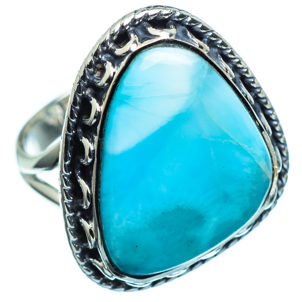 Larimar Rings handcrafted by Ana Silver Co - RING999953