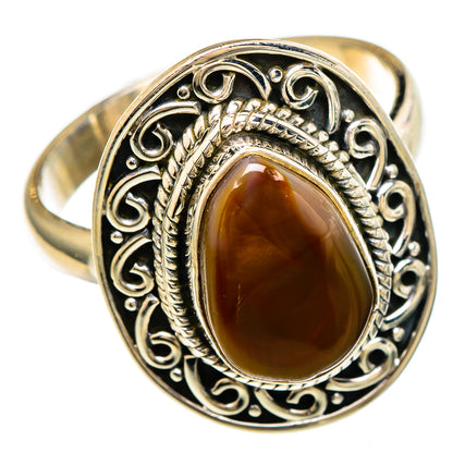 Mexican Fire Agate Rings handcrafted by Ana Silver Co - RING99998 - Photo 2