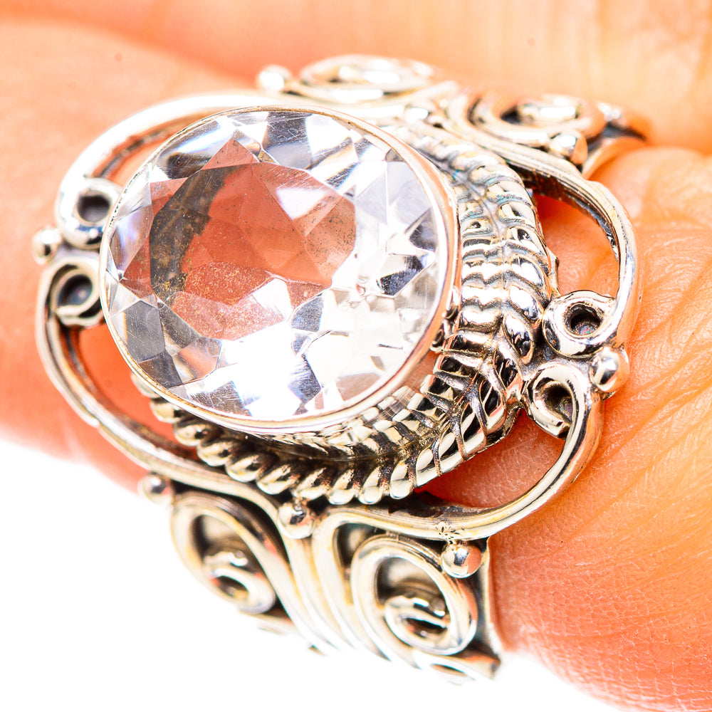 White Quartz 925 Sterling Silver Ring Size 6.5 (925 Sterling Silver) RING137468