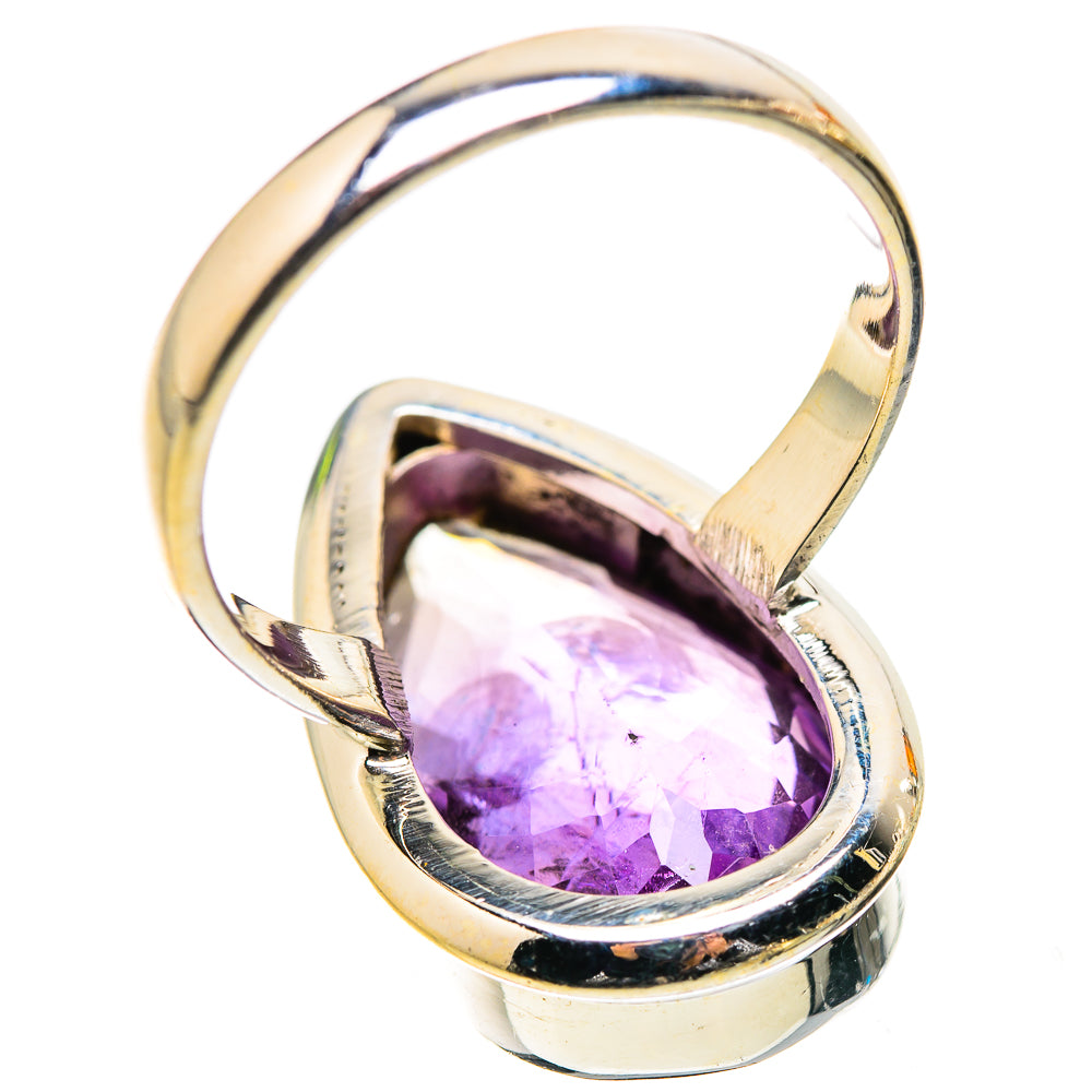 Ana Silver Co Faceted Amethyst Ring Size 9 (925 Sterling Silver)
