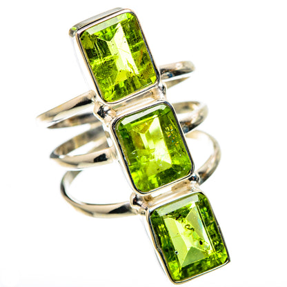Large Peridot Ring Size 8 (925 Sterling Silver) RING136190