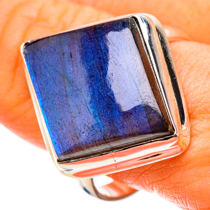 Labradorite 925 Sterling Silver Ring Size 10.25 Ana Co R135323