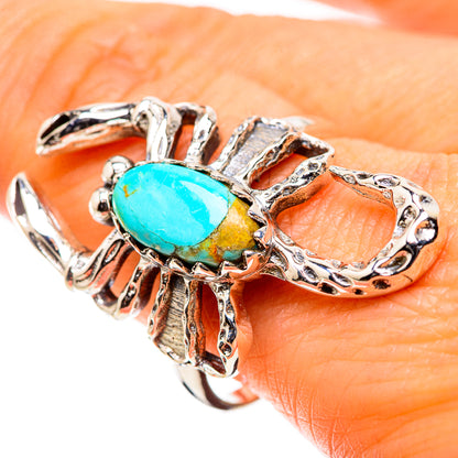Ana Silver Co Blue Copper Composite Turquoise Ring Size 10 (925 Sterling Silver)