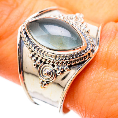 Ana Silver Co Natural Aquamarine Ring Size 10.25 (925 Sterling Silver)