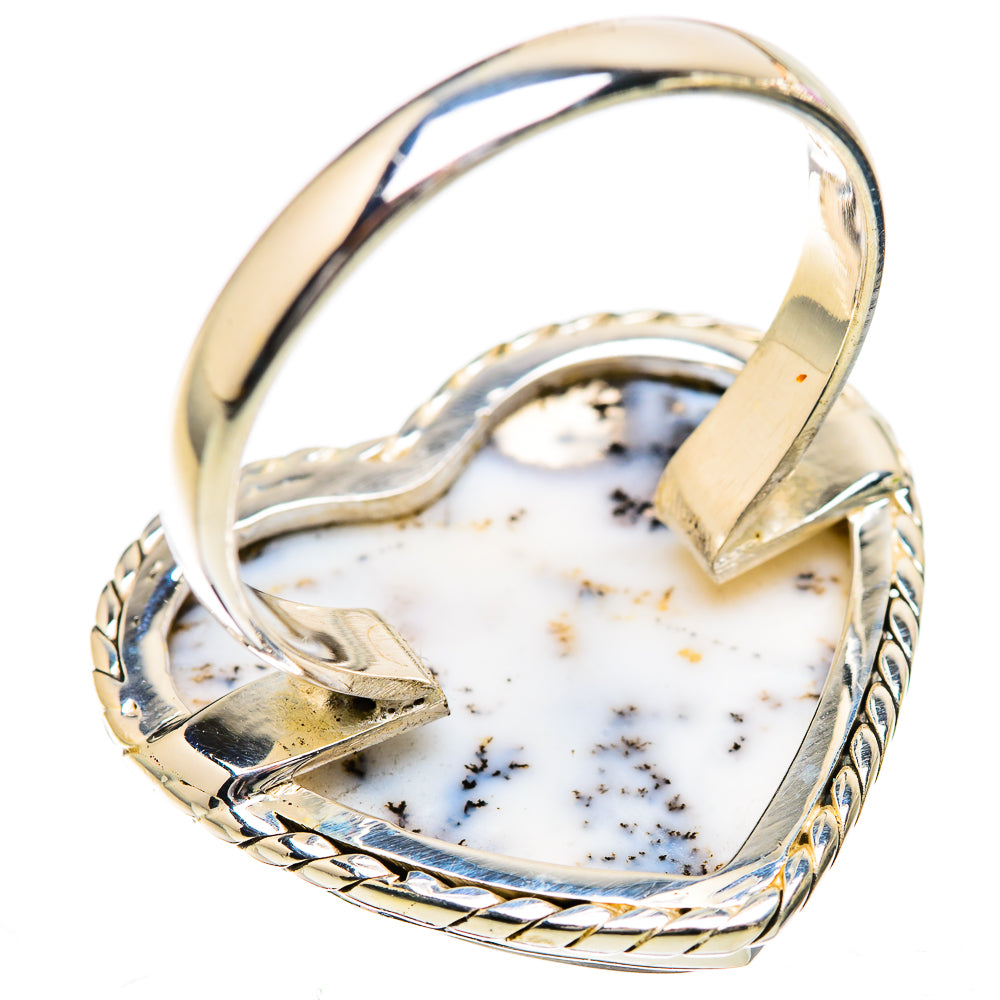 Large Dendritic Opal Ring Size 12.75 (925 Sterling Silver) RING135926