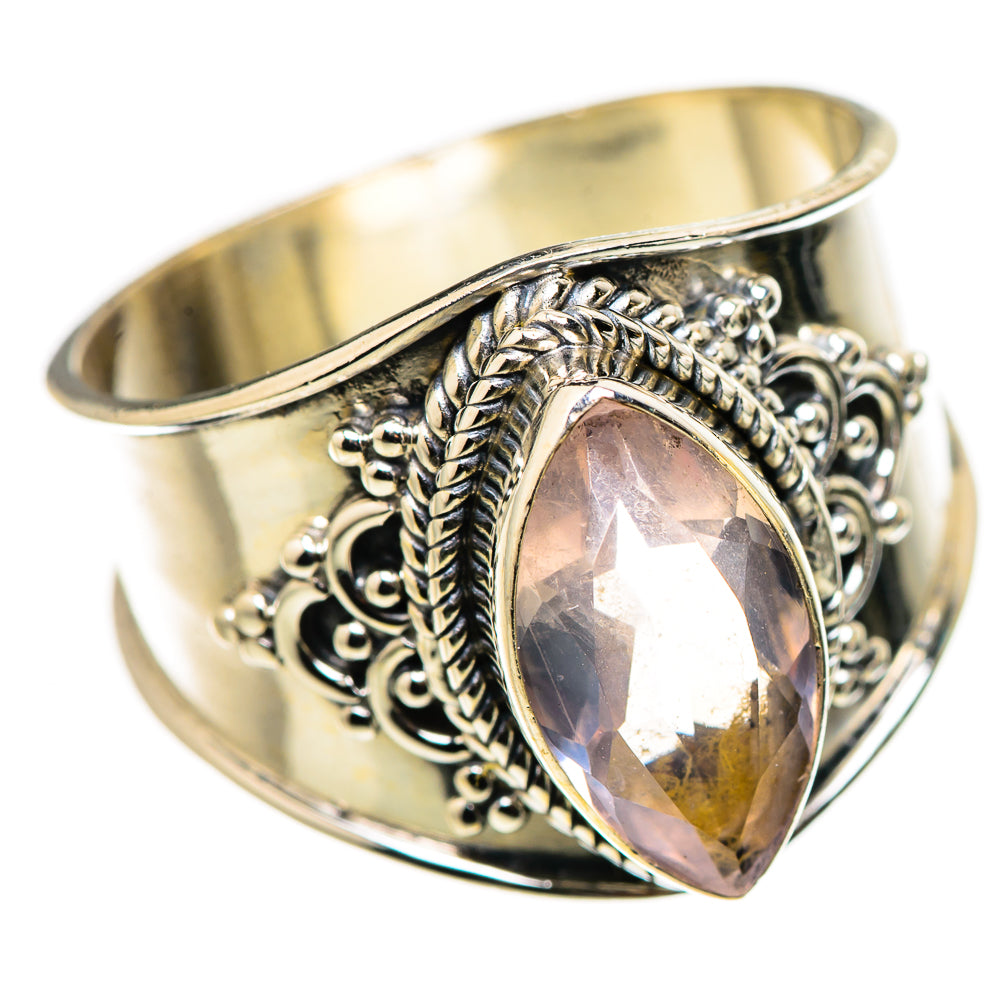 Rose Quartz Ring Size 10.25 (925 Sterling Silver) RING134584