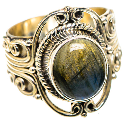 Labradorite 925 Sterling Silver Ring Size 8.5 (925 Sterling Silver) RING137669