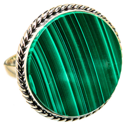 Malachite Ring Size 10 (925 Sterling Silver) RING134934