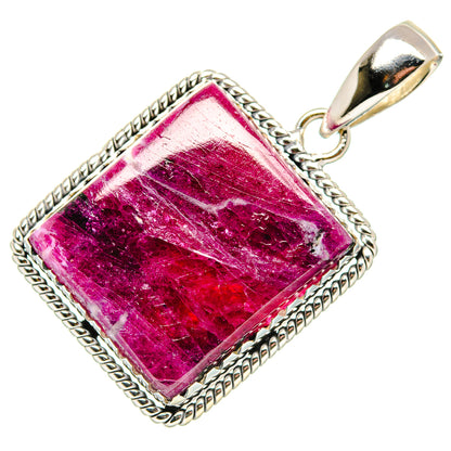 Fuchsite Pendant 1 3/4" (925 Sterling Silver) PD36366