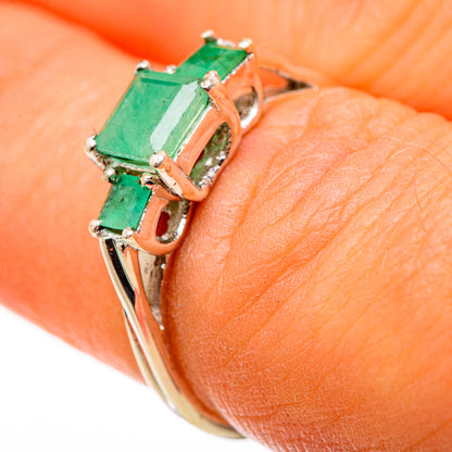 Emerald Ring Size 6.5 (925 Sterling Silver) RING134679