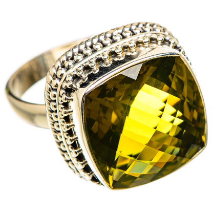 Lemon Quartz Ring Size 7.25 (925 Sterling Silver) RING135209