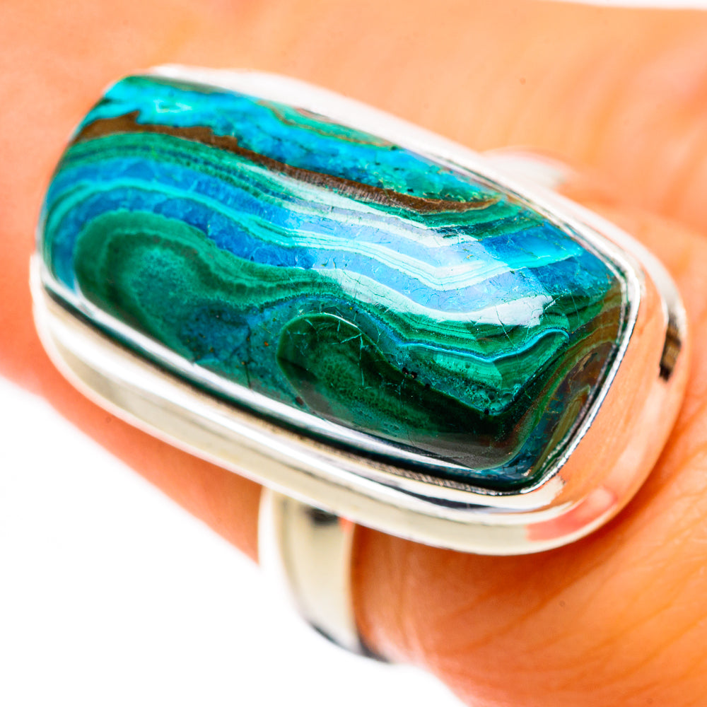 Ana Silver Co Malachite In Chrysocolla Ring Size 6.5 (925 Sterling Silver)