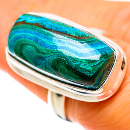 Ana Silver Co Malachite In Chrysocolla Ring Size 6.5 (925 Sterling Silver)