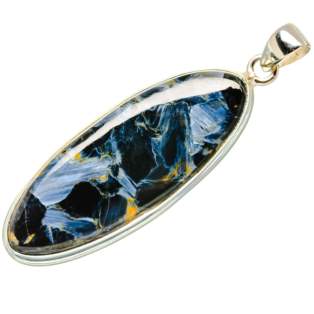 Pietersite Pendant 2 1/4"  (925 Sterling Silver) PD36905