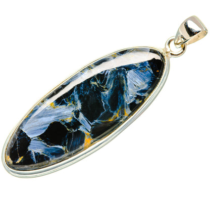 Pietersite Pendant 2 1/4"  (925 Sterling Silver) PD36905