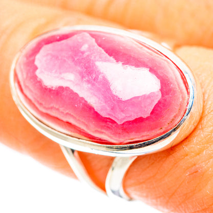 Rhodochrosite 925 Sterling Silver Ring Size 7.75 (925 Sterling Silver) RING137179