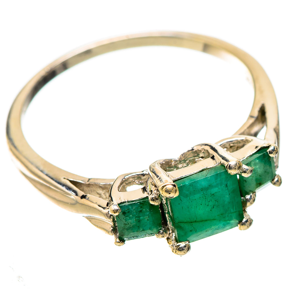 Ana Silver Co Emerald Ring Size 6.25 (925 Sterling Silver)