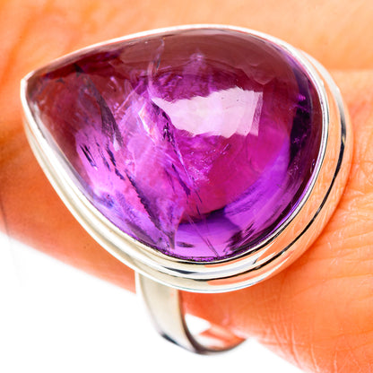 Ana Silver Co Large Amethyst Ring Size 10 (925 Sterling Silver)
