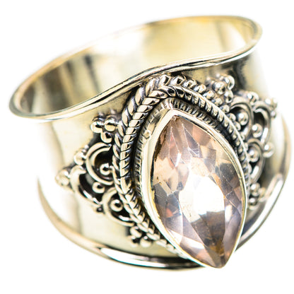 Rose Quartz Ring Size 9.25 (925 Sterling Silver) RING134815