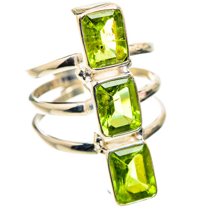 Ana Silver Co Peridot Ring Size 8 (925 Sterling Silver)
