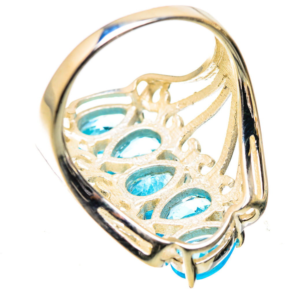 Ana Silver Co Blue Topaz Ring Size 8 (925 Sterling Silver)