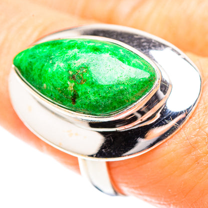 Gaspeite Ring Size 8.25 (925 Sterling Silver) RING136596