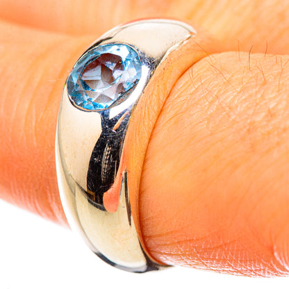 Ana Silver Co Blue Topaz Ring Size 7.75 (925 Sterling Silver)