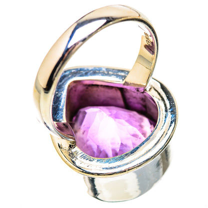 Faceted Amethyst Ring Size 7.25 (925 Sterling Silver) RING135285