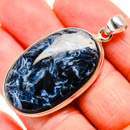 Pietersite Pendant 2"  (925 Sterling Silver) PD36935
