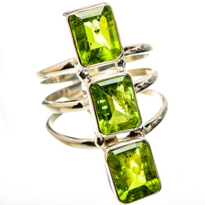 Ana Silver Co Large Peridot Ring Size 9 (925 Sterling Silver)