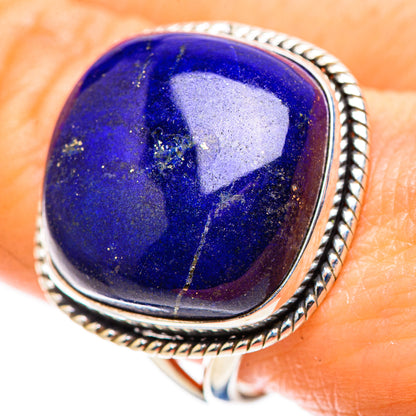 Lapis Lazuli 925 Sterling Silver Ring Size 9.75 (925 Sterling Silver) RING137485