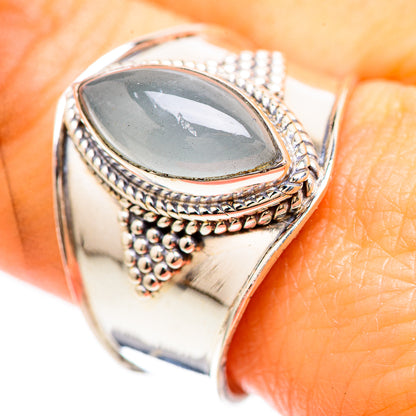 Natural Aquamarine Ring Size 10.25 (925 Sterling Silver) RING136363