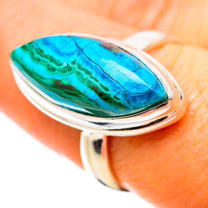 Ana Silver Co Malachite In Chrysocolla Ring Size 7.5 (925 Sterling Silver)