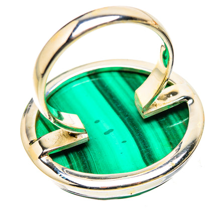 Ana Silver Co Huge Malachite Ring Size 9 (925 Sterling Silver)