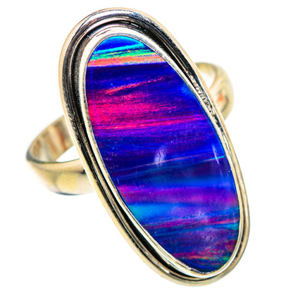 Aura Opal Ring Size 8.25 (925 Sterling Silver) RING135621