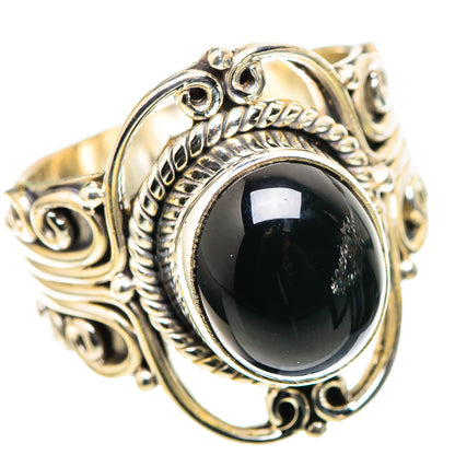 Black Onyx 925 Sterling Silver Ring Size 8.5 (925 Sterling Silver) RING137392