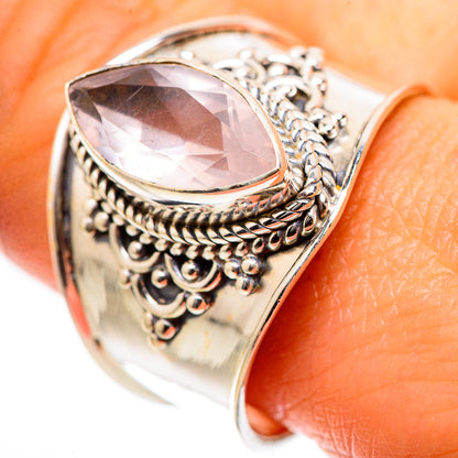 Rose Quartz Ring Size 10.25 (925 Sterling Silver) RING135510