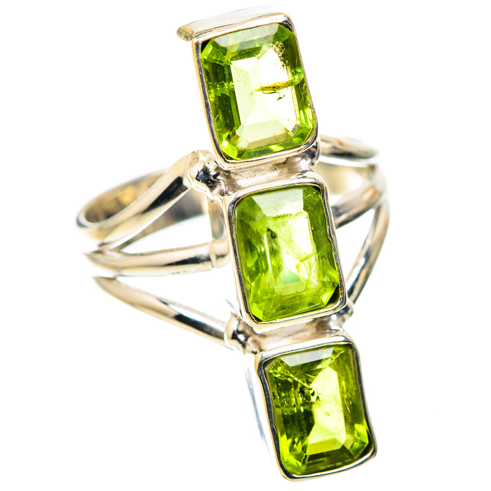Ana Silver Co Peridot Ring Size 8.25 (925 Sterling Silver)