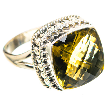Faceted Citrine 925 Sterling Silver Ring Size 8 (925 Sterling Silver) RING137443