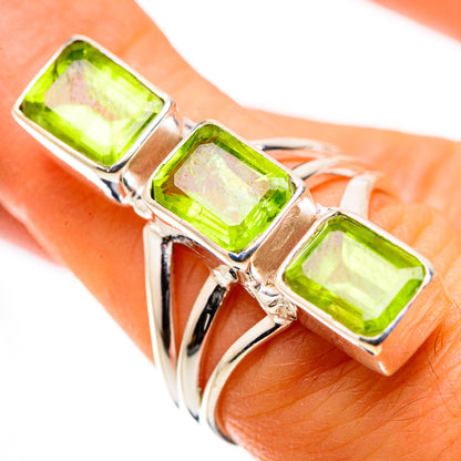 Ana Silver Co Peridot Ring Size 7.5 (925 Sterling Silver)