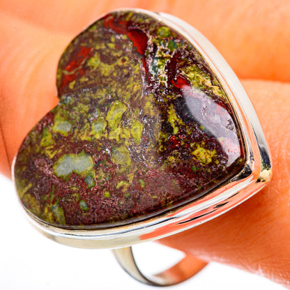 Large Dragon's Blood Jasper Ring Size 12 (925 Sterling Silver) RING135912