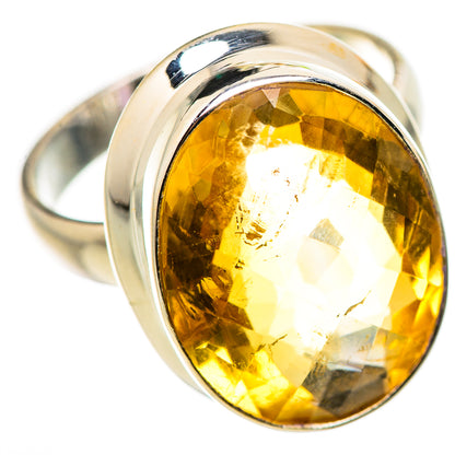 Citrine Ring Size 7.25 (925 Sterling Silver) RING134833