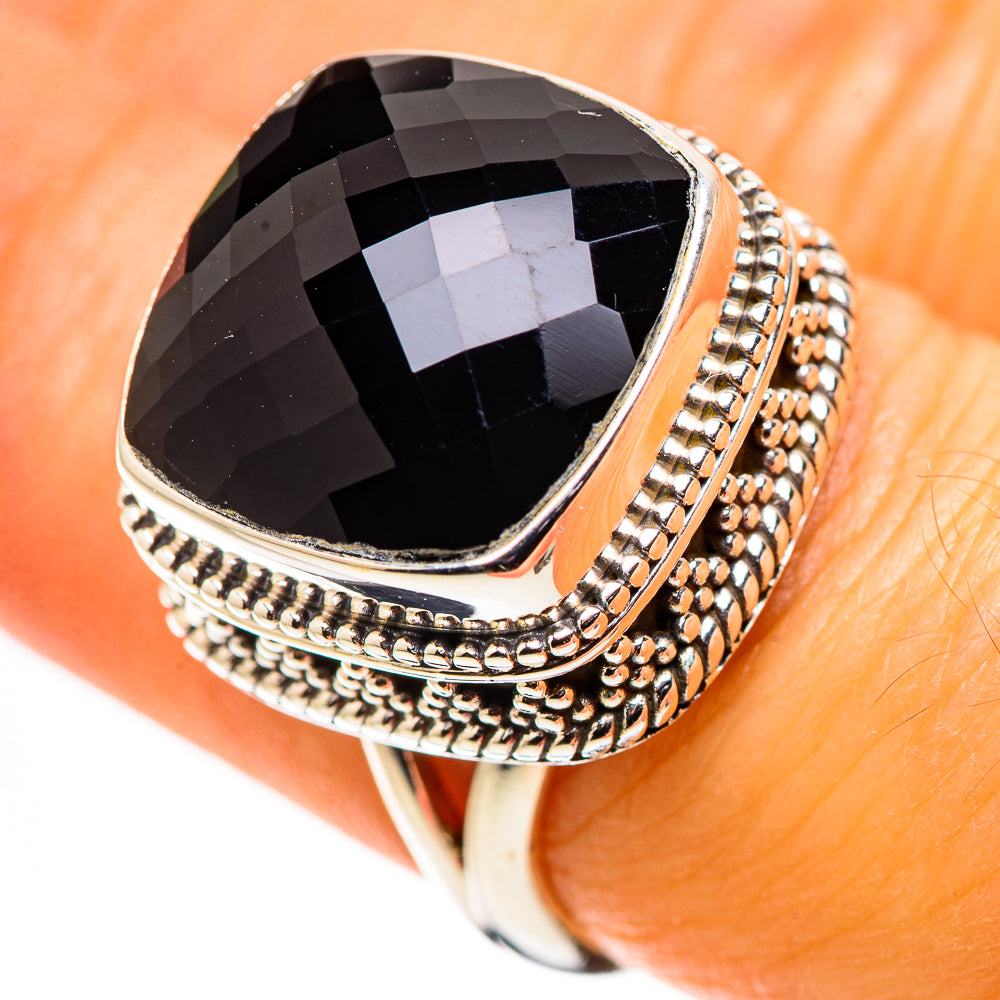 Black Onyx Ring Size 7 (925 Sterling Silver) RING134798