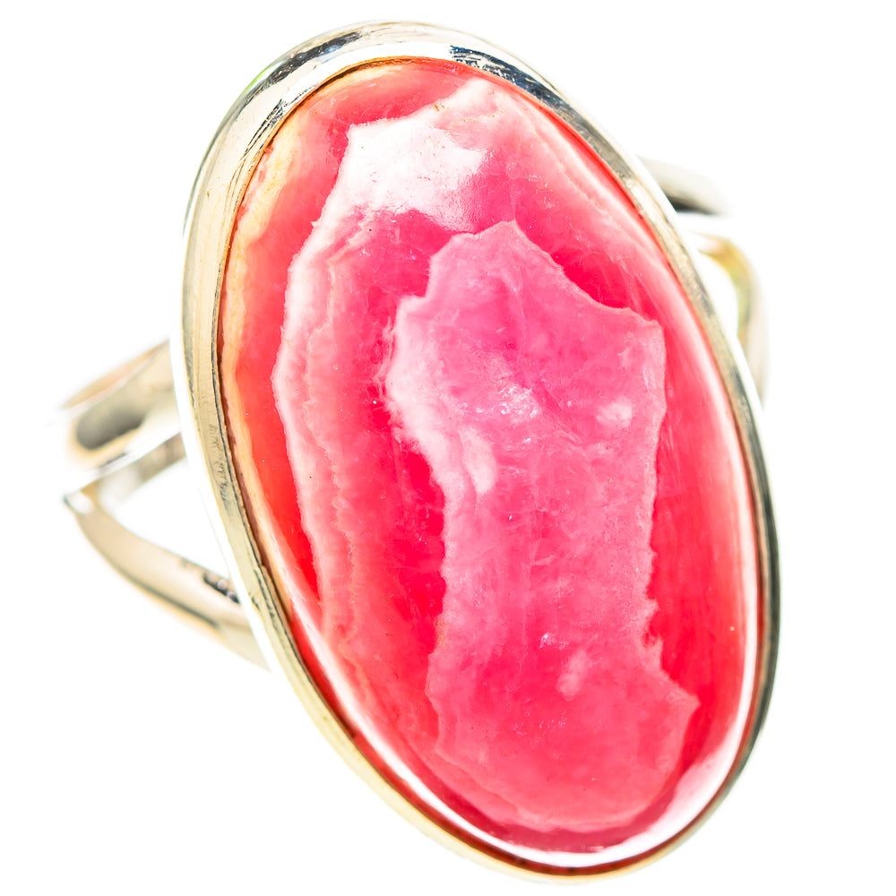 Rhodochrosite 925 Sterling Silver Ring Size 7.75 (925 Sterling Silver) RING137179