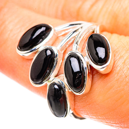 Black Onyx 925 Sterling Silver Ring Size 8.25 (925 Sterling Silver) RING137255