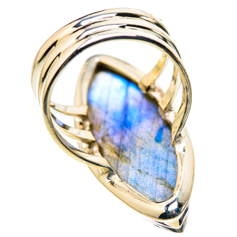 Large Labradorite Ring Size 7 (925 Sterling Silver) RING134710
