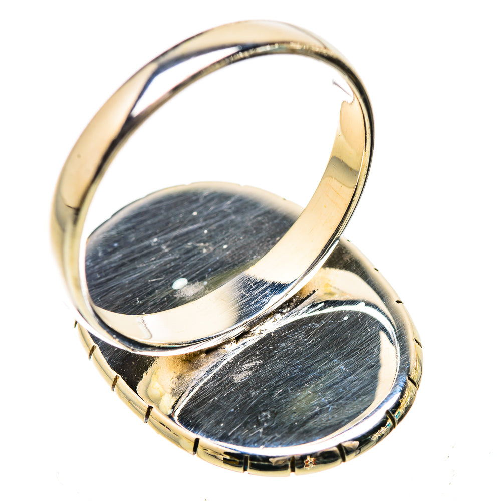 Large Pink Moonstone Ring Size 11 (925 Sterling Silver) RING135387
